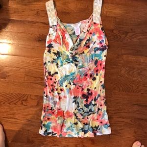 Candie’s floral tank